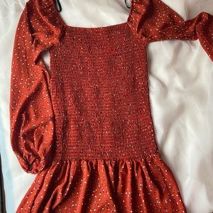 NORDSTROM red dress